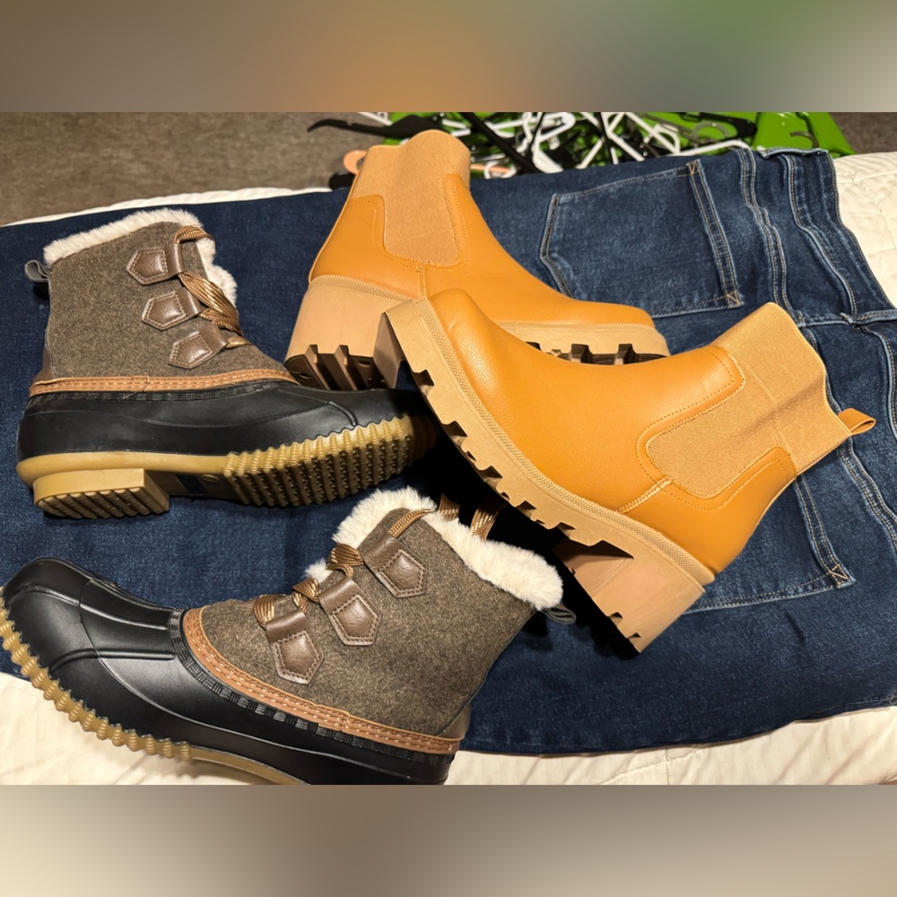2 pairs of brand New women’s boots - Picture 1 of 4